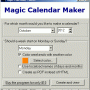 Windows 10 - Magic Calendar Maker 3.6 screenshot
