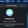 Windows 10 - Mailspring 1.14.0 screenshot