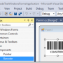 Windows 10 - .NET Windows Forms Barcode Control DLL 21.04 screenshot