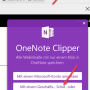 OneNote Web Clipper for Chrome