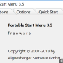 Windows 10 - Portable Start Menu 4.2 screenshot