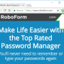 Windows 10 - RoboForm Password Manager for Firefox 9.6.5.0 screenshot
