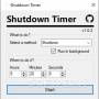 Windows 10 - Shutdown Timer Classic 1.3.0 screenshot