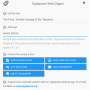 Windows 10 - TagSpaces Web Clipper for Chrome 4.0.5 screenshot