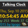 Windows 10 - Talking Clock 3.4 screenshot