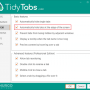 Windows 10 - TidyTabs 1.22.2 screenshot