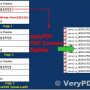 Windows 10 - VeryPDF PDF Content Splitter Command Line 2.1 screenshot