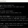 Windows 10 - Volume Serial Number Editor Command Line 2.02 screenshot