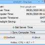 Windows 10 - VOVSOFT - Time Sync 2.6 screenshot