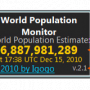 Windows 10 - World Population Monitor 5.2 screenshot